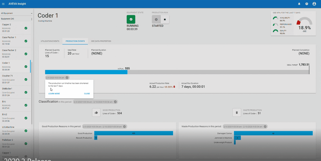 Insight Update March OEE 2