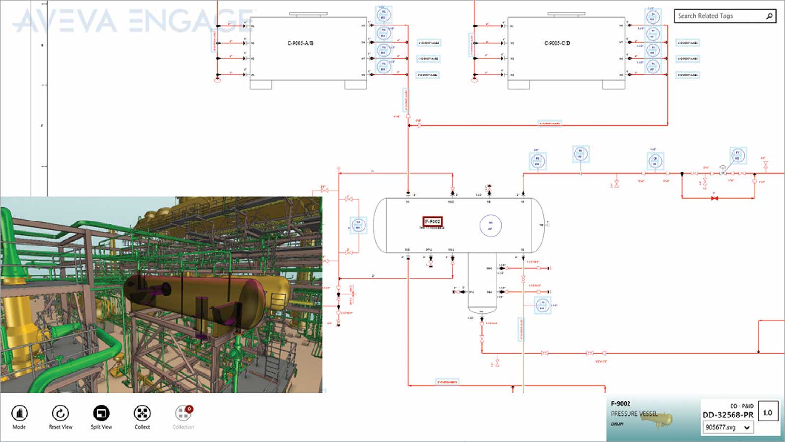 AVEVA 3D Asset Visualization Environment