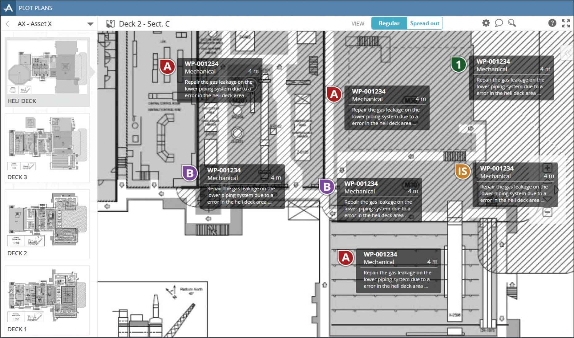 AVEVA Operational Safety Management Plot Plan