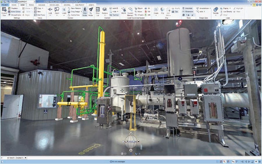 AVEVA E3D Design Laser Data