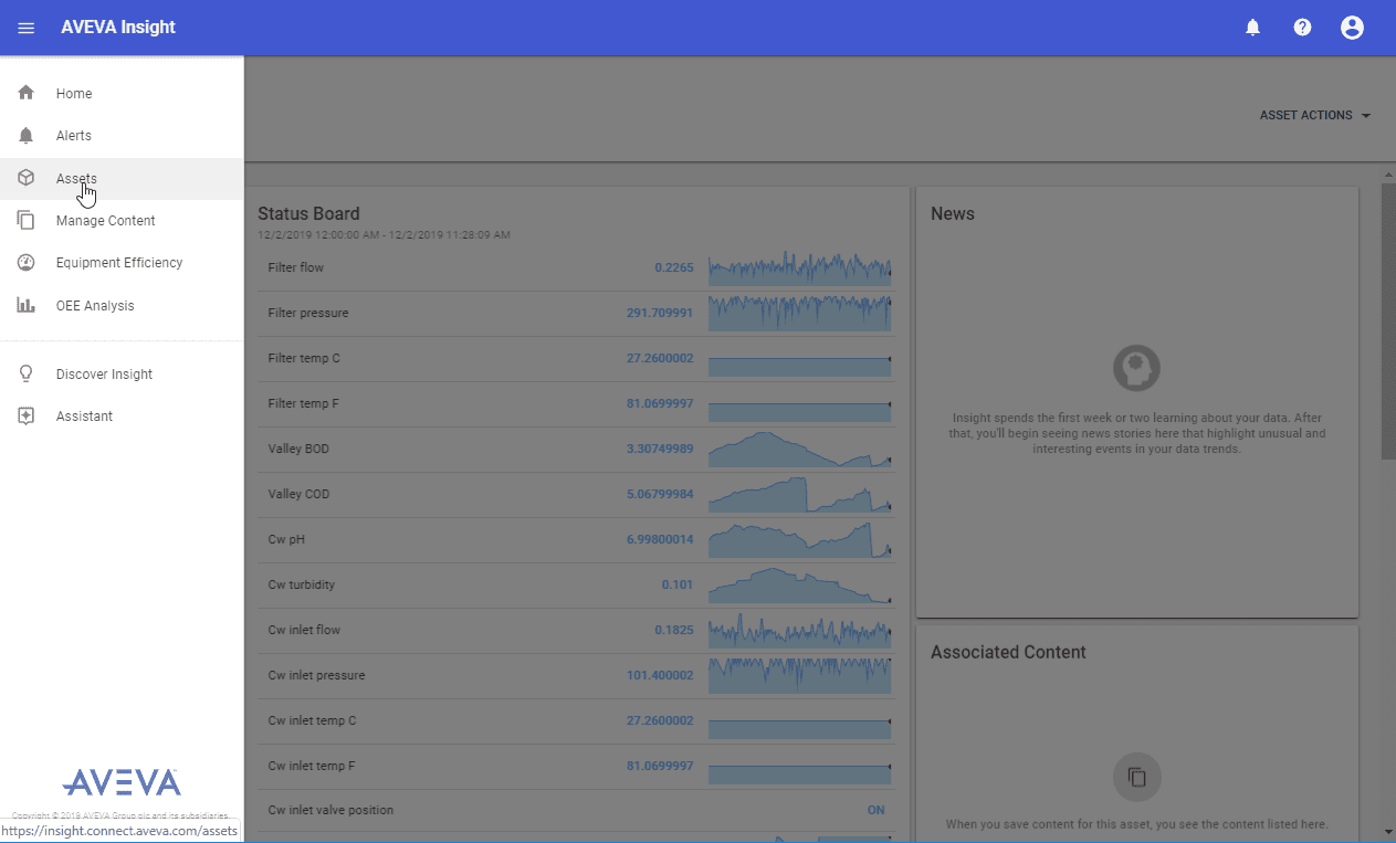 Asset Navigation