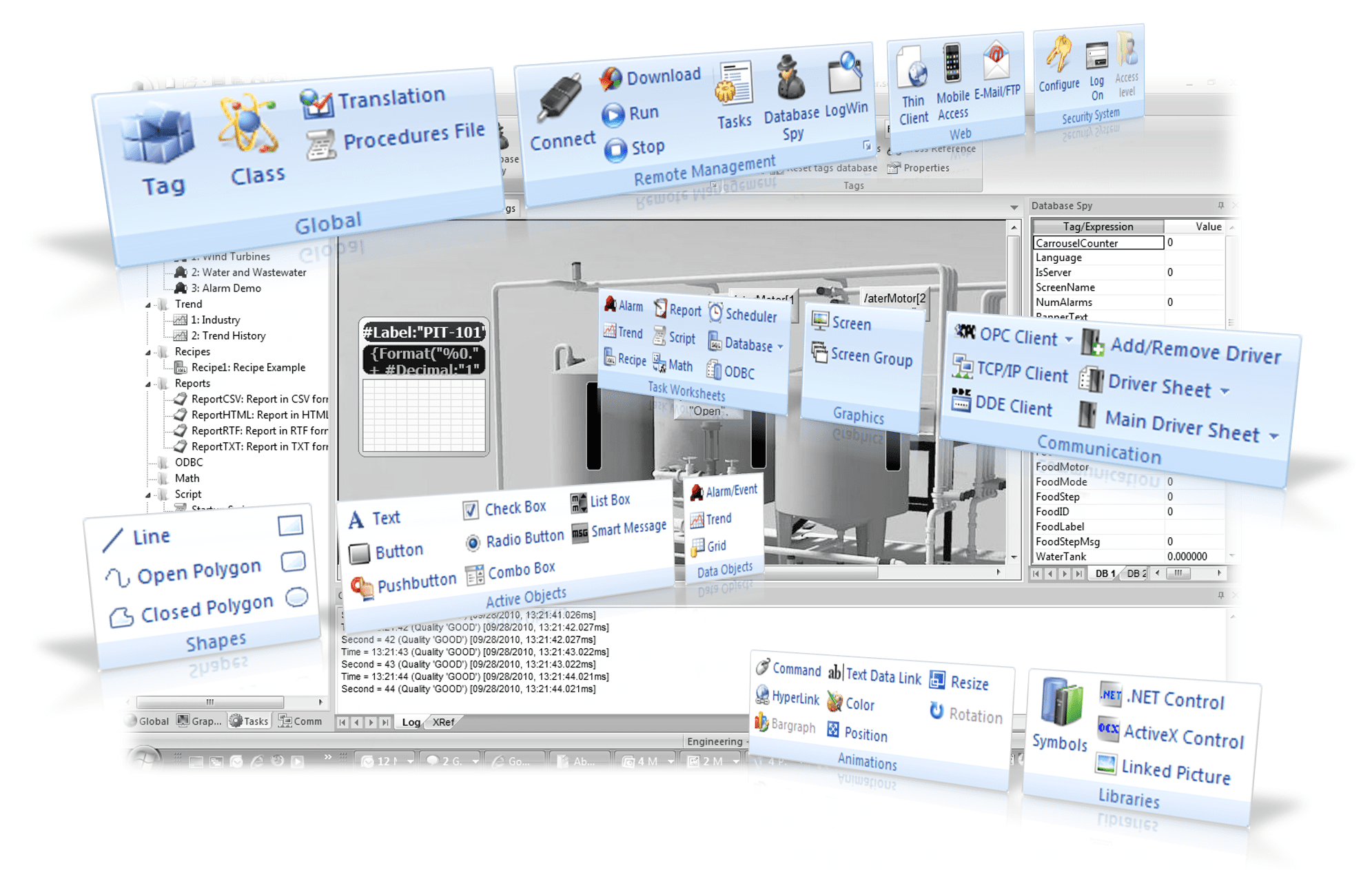 AVEVA Edge Menus